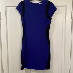Size 4 Purple/black Diane Von Furstenberg dress